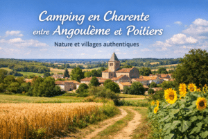 Camping en Charente entre Angoulême et Poitiers : nature et villages authentiques