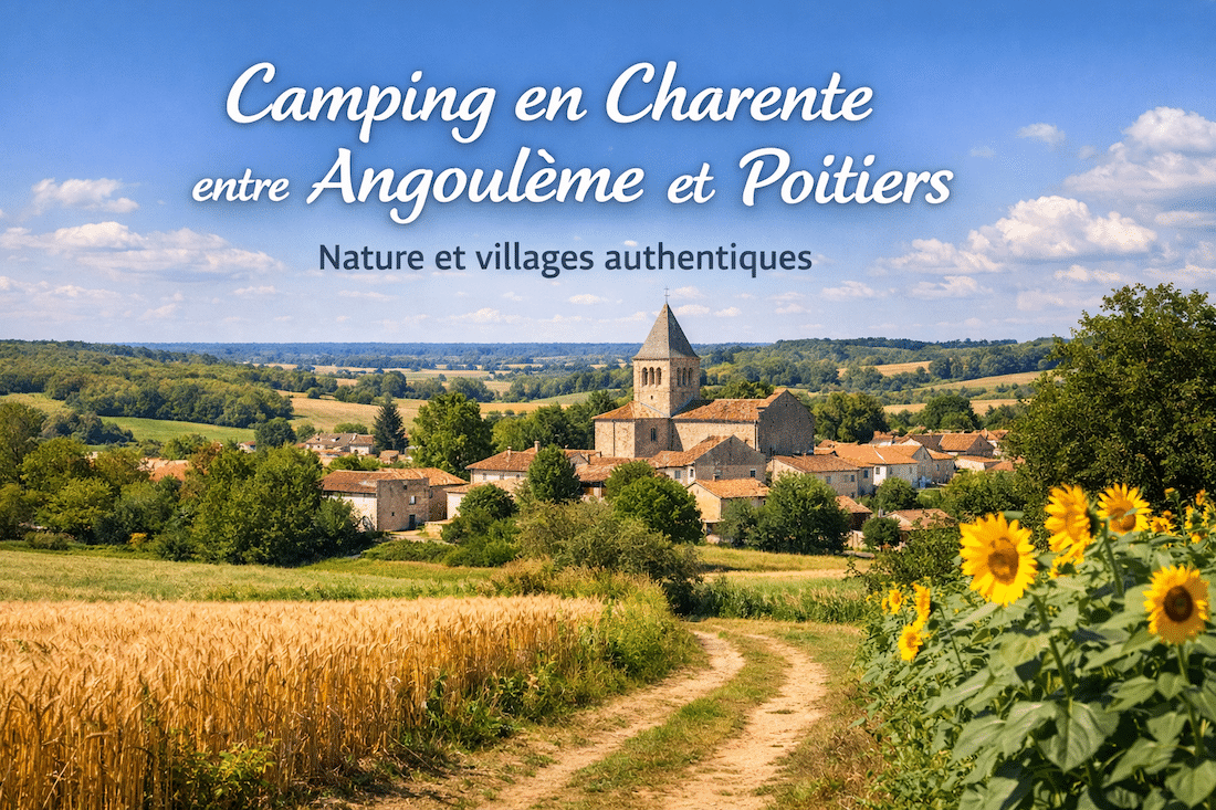 Lire la suite à propos de l’article Camping en Charente entre Angoulême et Poitiers : nature et villages authentiques